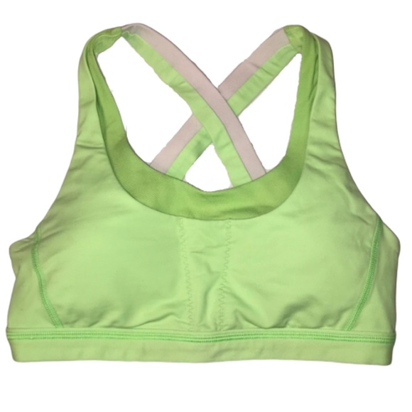lululemon green sports bra